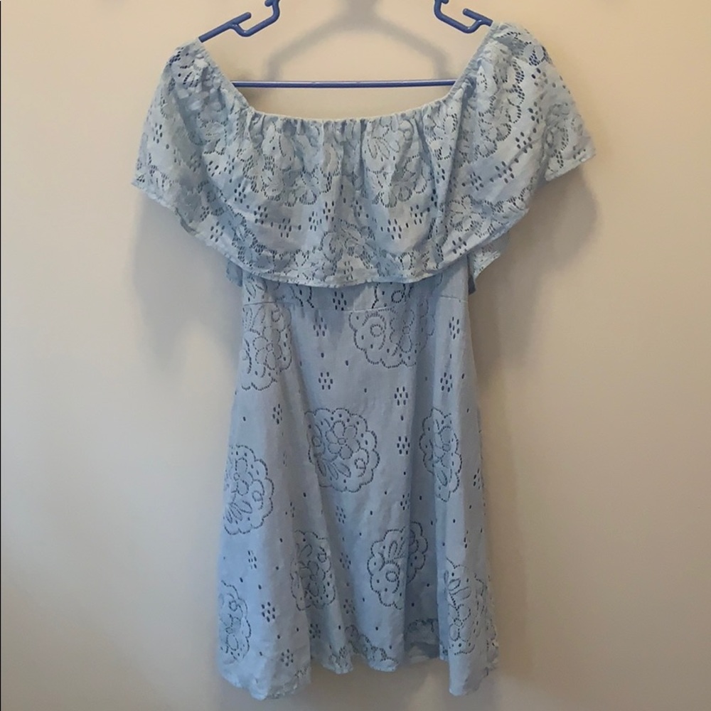 off-shoulder dress